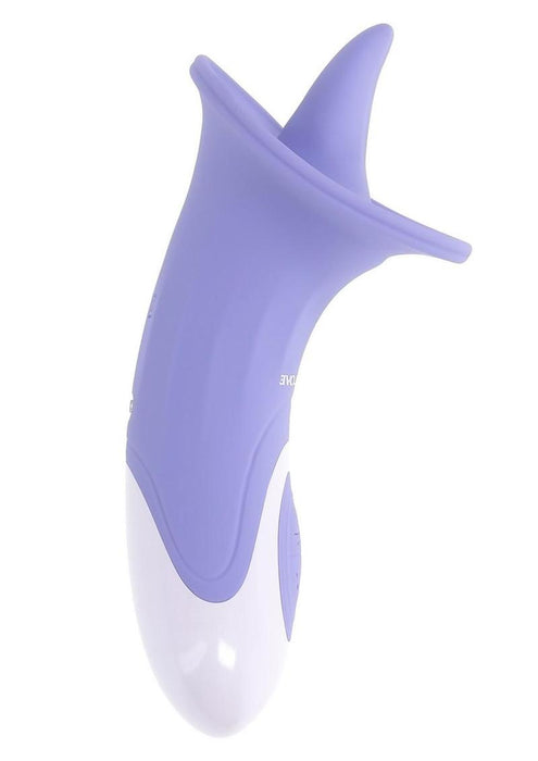 Lix & Kisses Rechargeable Silicone Clitoral Stimulator - Purple