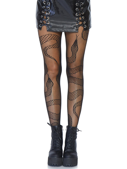 8143 Snake net tights