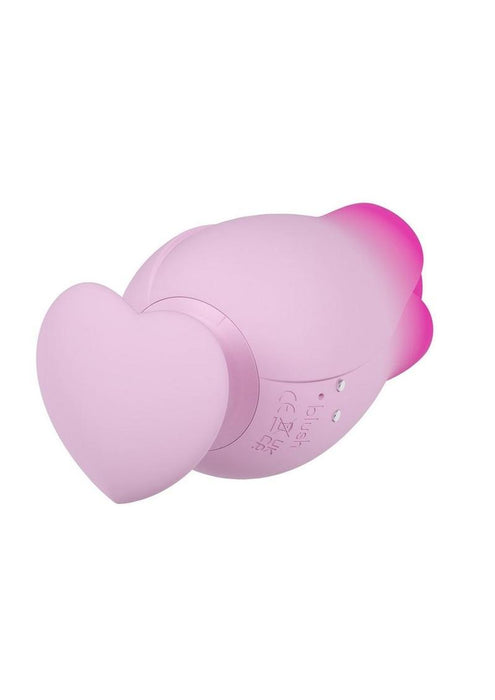 Aria Tulip Trance Rechargeable Silicone Clitoral Stimulator - Pink