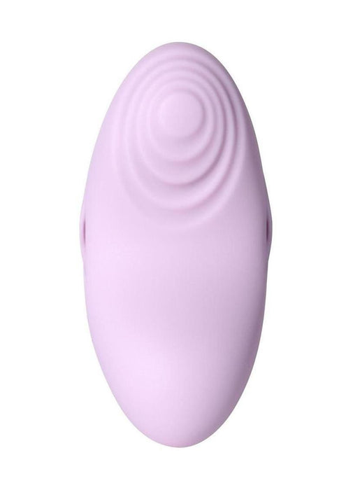Svakom Echo 2 App Compatible Rechargeable Silicone Heated Finger Vibrator - Pink Lilac