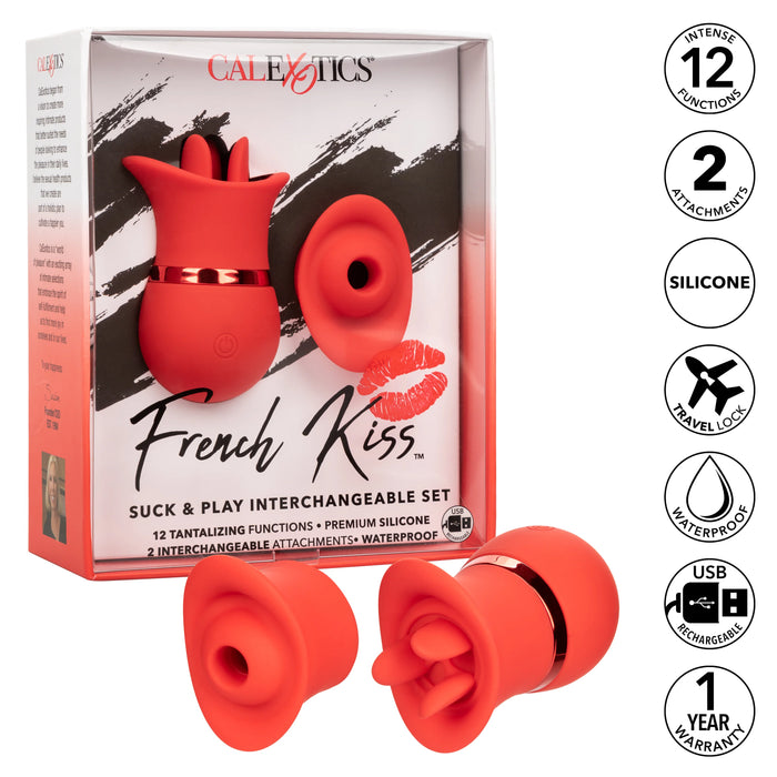 French Kiss Suck & Play Interchangeable Set