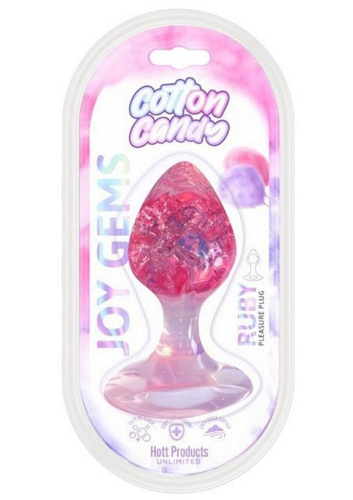 Cotton Candy Joy Gems Silicone Pleasure Anal Plug — Assorted Style Variants