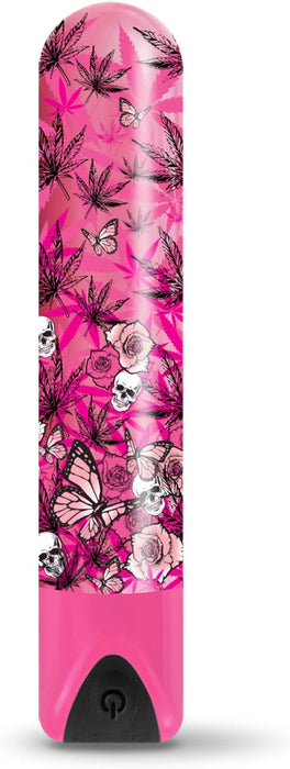 Prints Charming Buzzed Rechargeable Bullet - Blazing Beauty - Pink