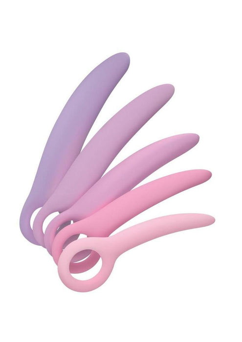 Skins Care Curved Silicone Dilators (5pc Set) - Pink/Purple