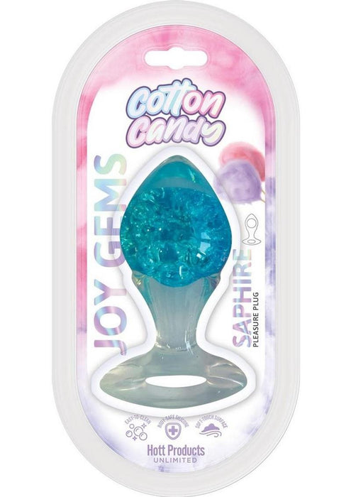 Cotton Candy Joy Gems Silicone Pleasure Anal Plug — Assorted Style Variants