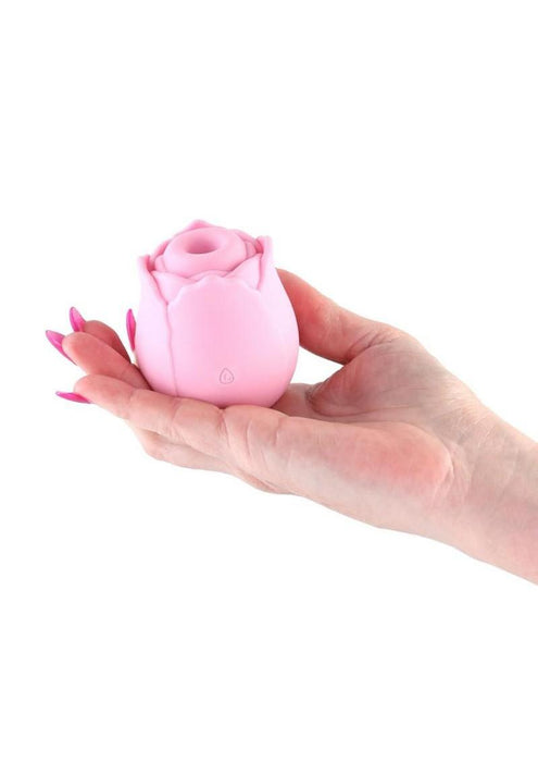 INYA The Vibrating Rose Rechargeable Silicone Clitoral Stimulator - Pink