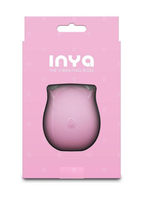 INYA The Vibrating Rose Rechargeable Silicone Clitoral Stimulator - Pink
