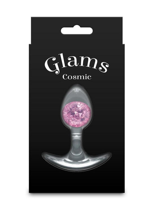 Cosmic Glams Silicone Anal Plug - Small - Pink