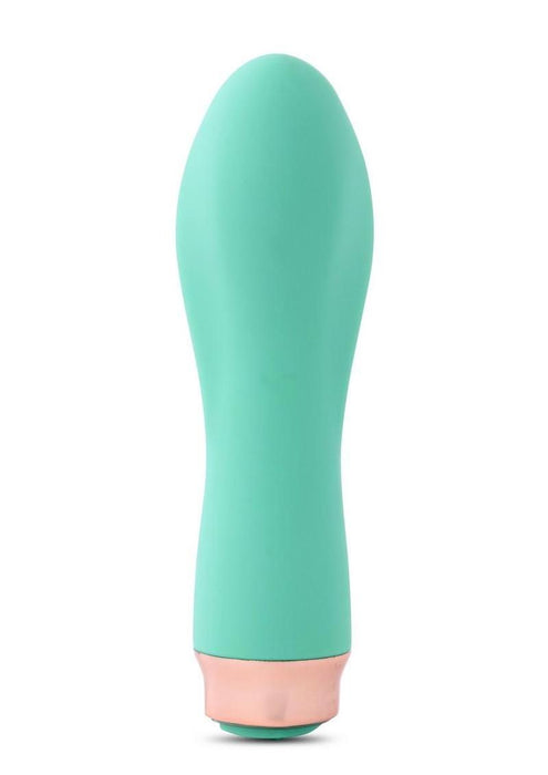 Nu Sensuelle Lynx Rechargeable Silicone Bullet with Nitro Motor - Tiffany Blue