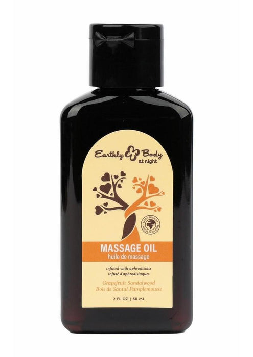 Earthly Body at Night Aphrodisiac Collection Massage Oil 2oz