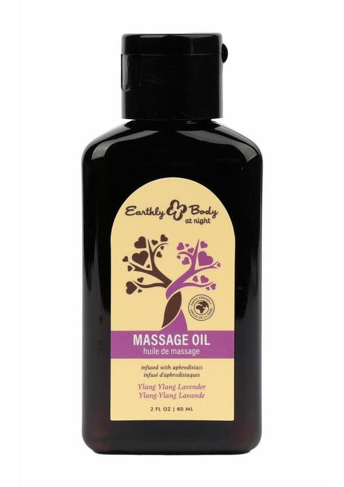 Earthly Body at Night Aphrodisiac Collection Massage Oil 2oz