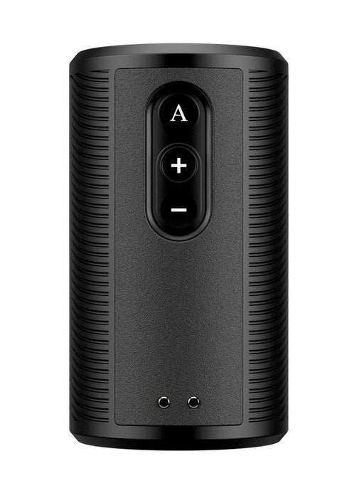 Arcwave Zing Rechargeable Silicone Vibrating Half Sleeve Dual Motor Masturbator - Black