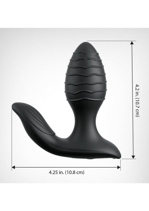 Anal Fantasy Elite Gyro-Milk Pro with Remote Control - Black
