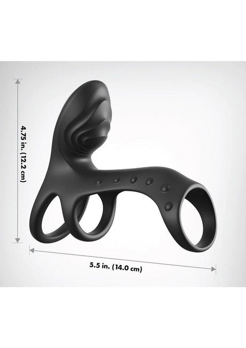 Fantasy C-Ringz Ultimate Couples Cage Pro - Black