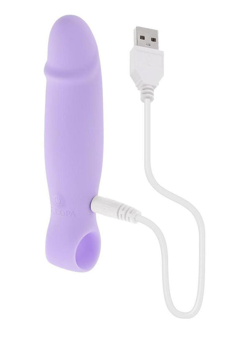 Selopa Petite Pecker Rechargeable Silicone Vibrator - Purple