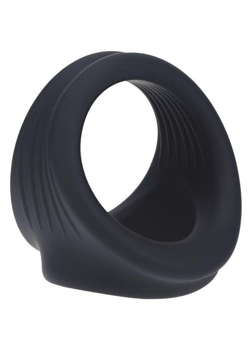 Levelz Silicone Cock & Ball Harness - Black