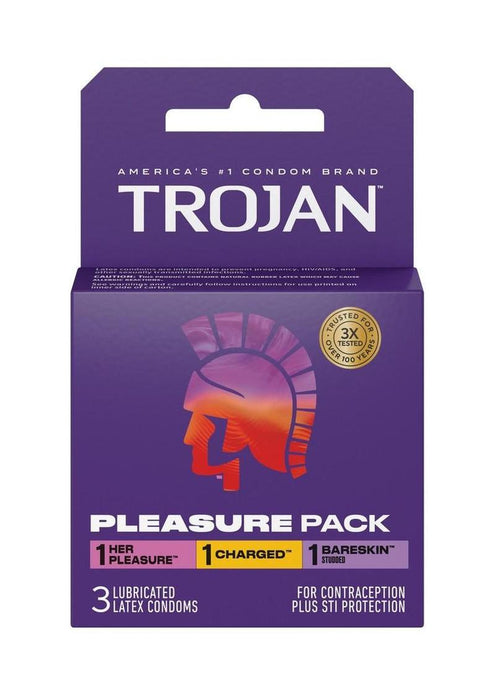 Trojan Pleasure Pack Condoms