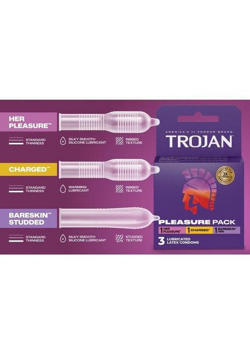 Trojan Pleasure Pack Condoms