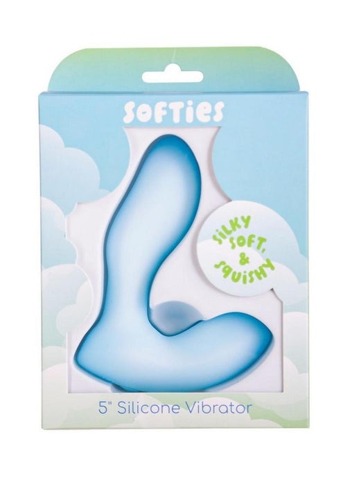 Softies Dual Silicone Rechargeable Vibrator 5in