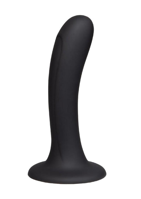 Lux Fetish Strap-on & Dildo 6in Set - Black/Pink
