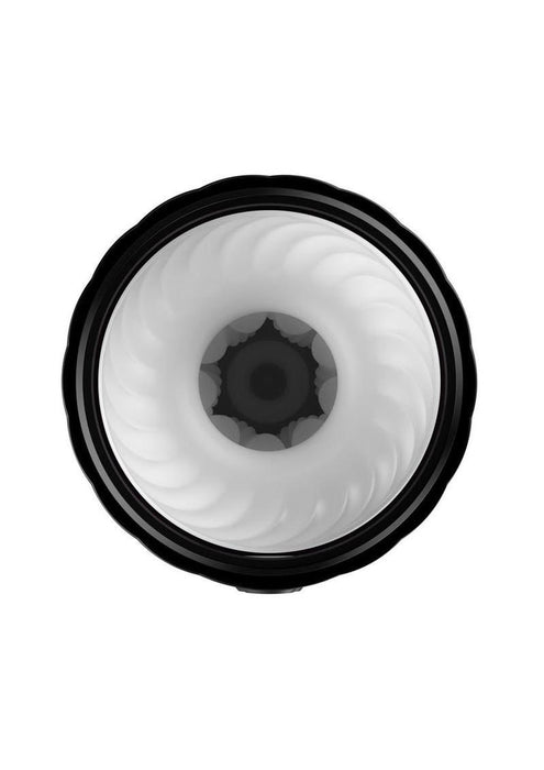 Kaotik Labs The Shockwave App Control Rechargeable Masturbator - Black/Blue