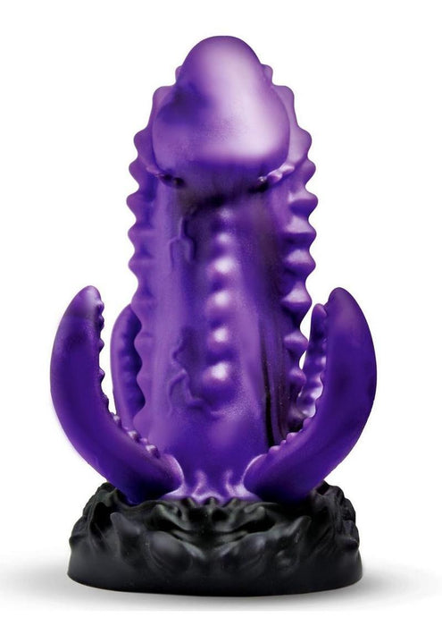 Creature Cocks Leviathan Silicone Dildo - Purple/Black