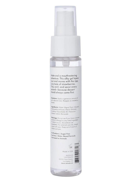 CGC Blow Me Oral Sex Gel 2oz - Strawberry