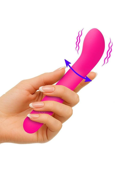 Bang! G-Spot Flexible Rechargeable Silicone Vibrator - Pink