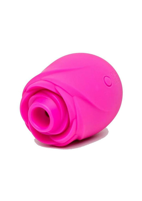 Romp Rose 2.0 Rechargeable Silicone Air Clitoral Stimulator - Pink/Yellow