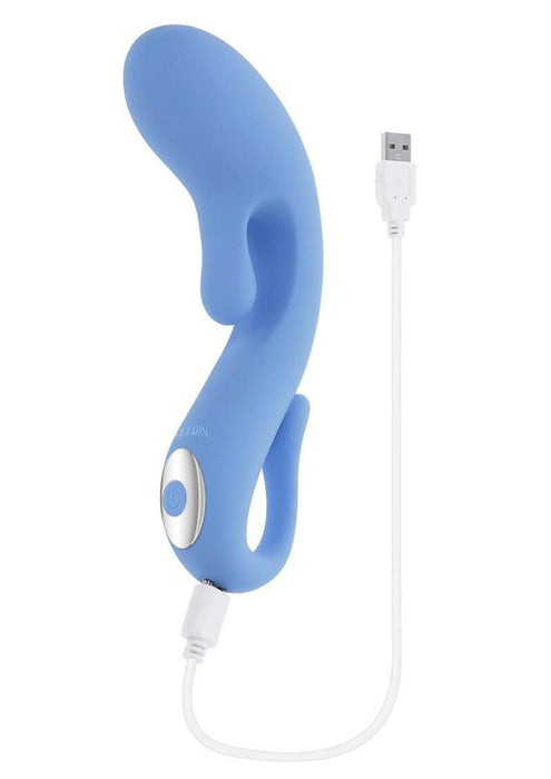 Selopa Smooth Operator Rechargeable Silicone G-Spot Vibrator - Blue