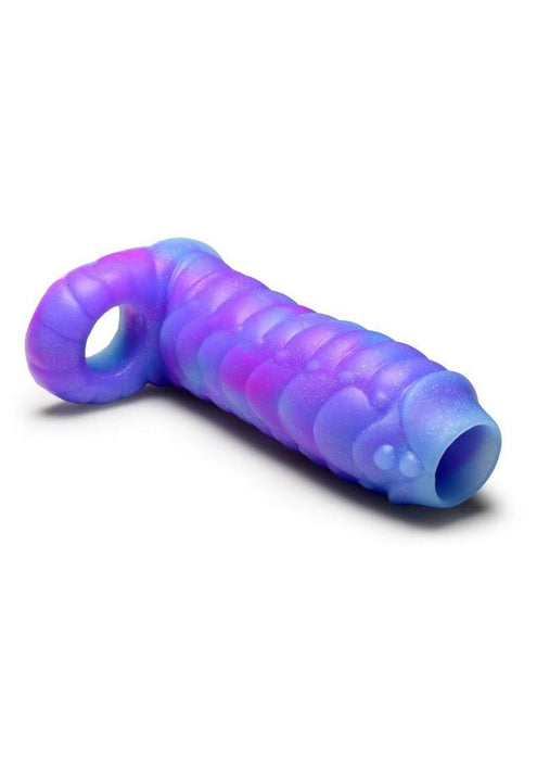 Creature Cocks Sea Stallion Silicone Penis Enhancer - Blue/Purple