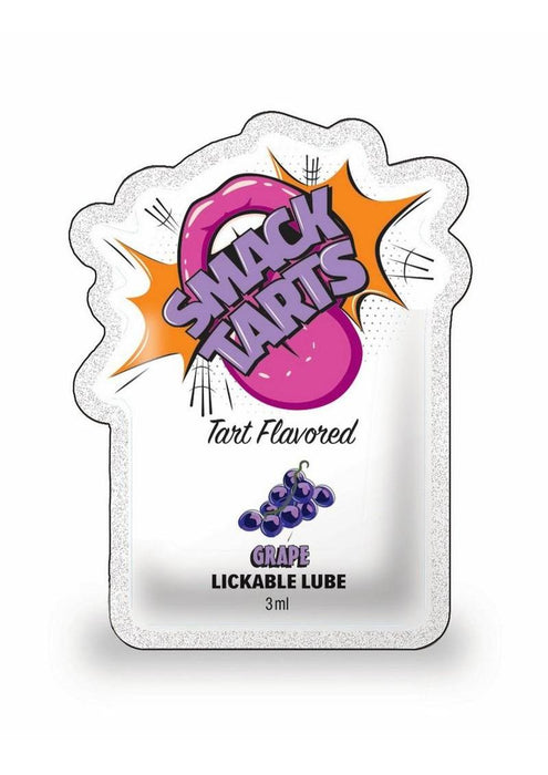 SMACK Tarts Lickable Lube 3ML Pouch - Sour Grape