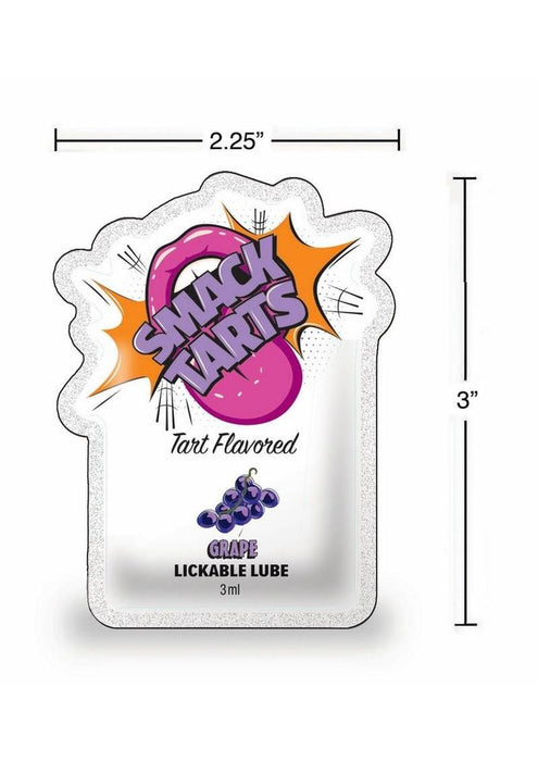 SMACK Tarts Lickable Lube 3ML Pouch - Sour Grape