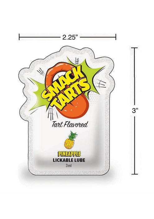 SMACK Tarts Lickable Lube 3ML Pouch - Sour Pineapple