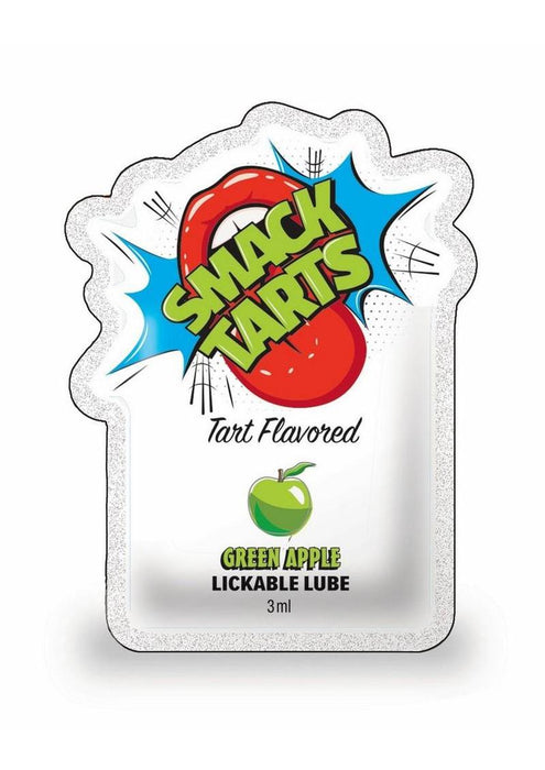 SMACK Tarts Lickable Lube 3ML Pouch- Sour Green Apple
