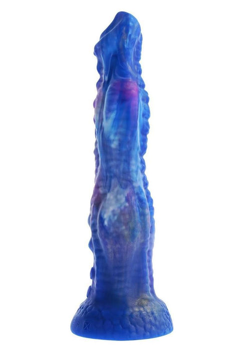 Gender X Wildest Dreams Rechargeable Silicone Vibrating Dildo with Remote Control - Multicolor