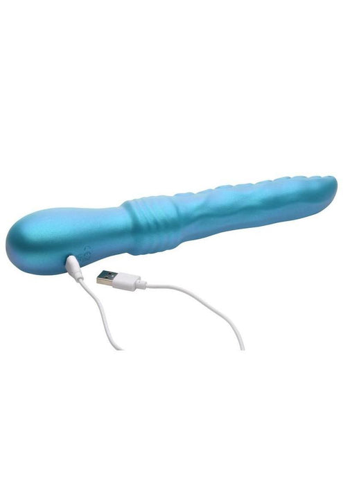Creature Cocks Tenta-Squirm Squirming Rechargeable Silicone Vibrator - Blue