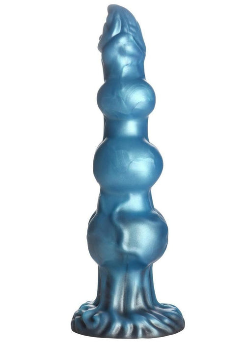 Creature Cocks Auren Wolf King Silicone Dildo - Blue