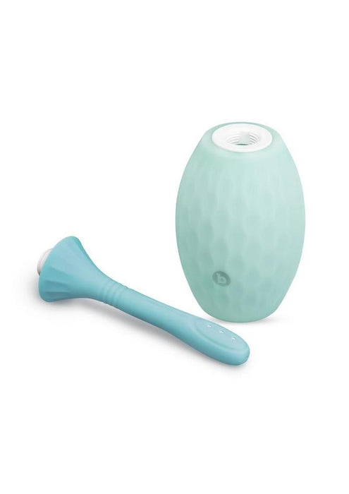 B-Vibe Silicone Flexflow Douche - Blue