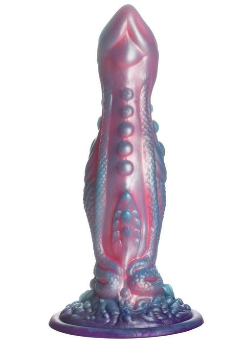 Creature Cocks Delphine Mermaid Silicone Dildo - Blue/Pink