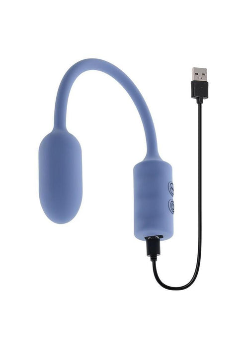 Gender X Egg-Streme Rechargeable Silicone Egg - Blue