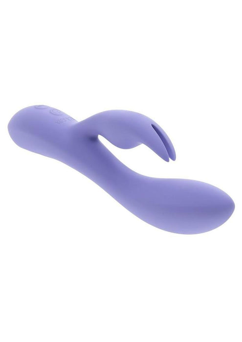 Selopa Purple Craze Rechargeable Silicone Rabbit Vibrator - Purple