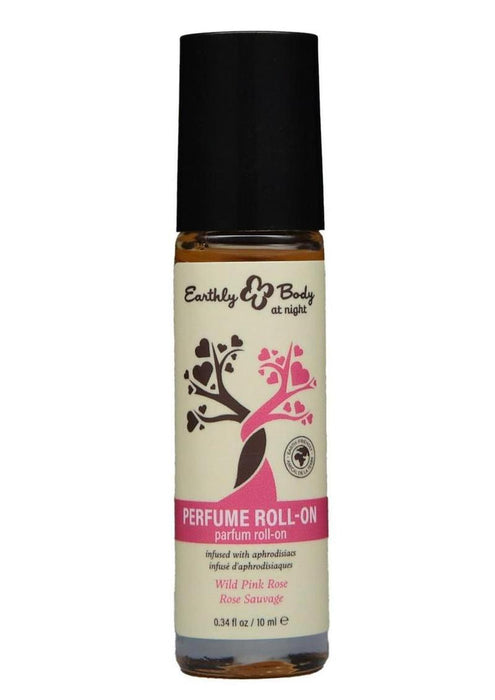 Earthly Body at Night Aphrodisiac Collection Roll-On Perfume .34oz - Wild Pink Rose