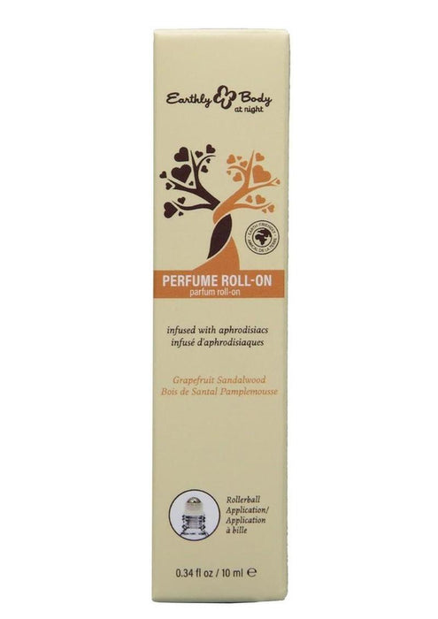 Earthly Body at Night Aphrodisiac Collection Roll-On Perfume .34oz - Grapefruit/Sandlewood