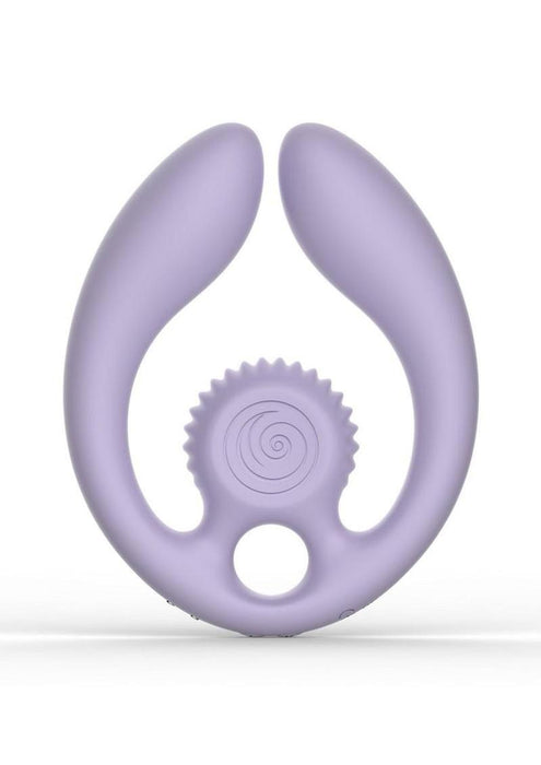 SVibe Snail GIZI Duo Rechargeable Silicone Couples Stimulator with Remote - Lilac