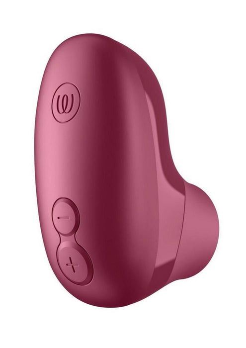 Womanizer Snap Portable Stimulator with Charging Case - Crushed Berry