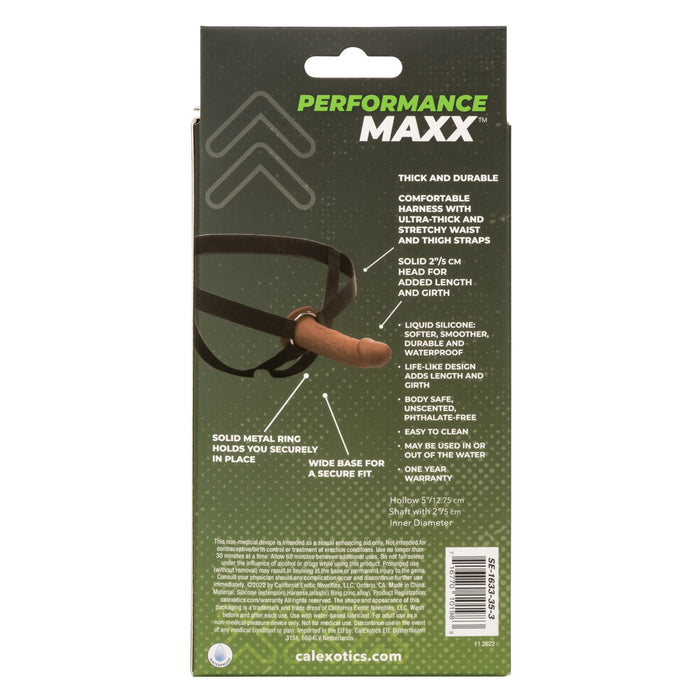 Performance Maxx Life-Like Extension with Harness - Chocolate