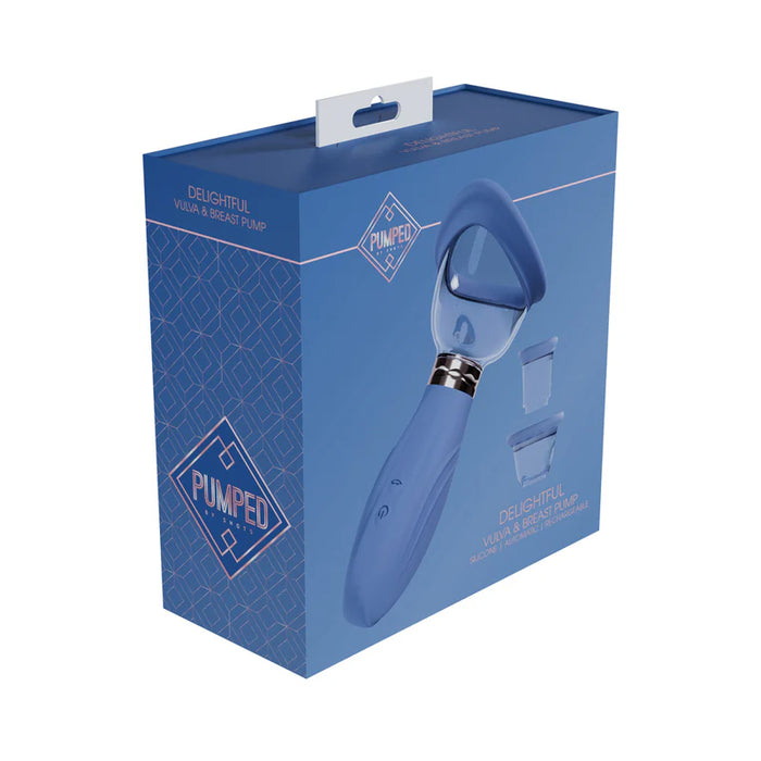 Pumped Dazzling Delightful Automatic Rechargeable Vulva & Portable Breast Pump