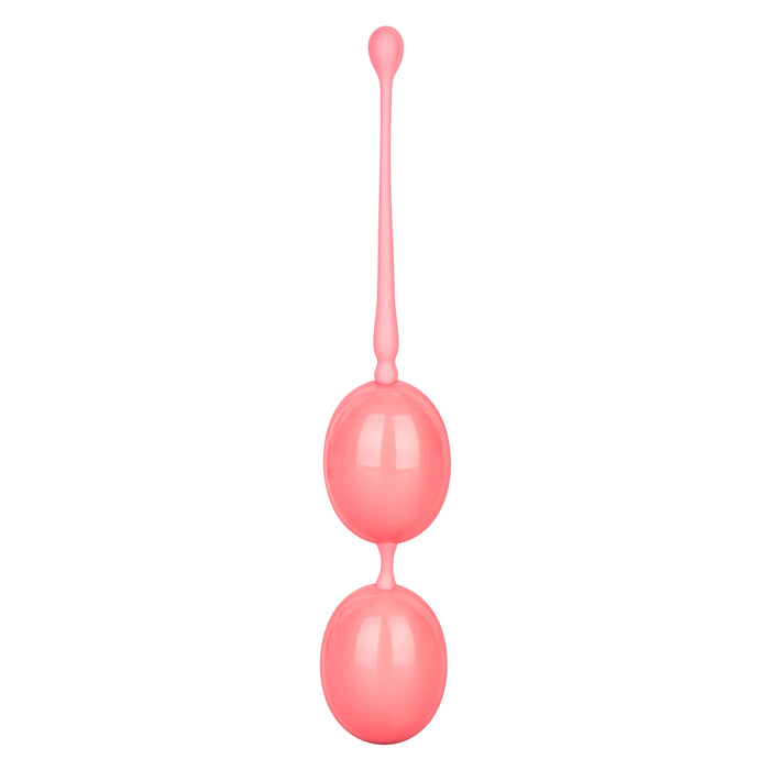 Weighted Kegel Balls Silicone with Retrieval Cord - Pink