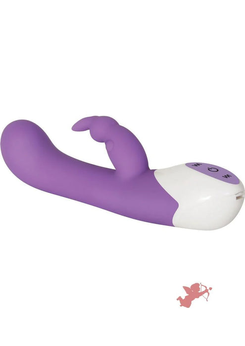Enchanted Bunny Silicone Rabbit Vibrator - Purple